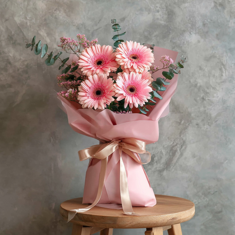 How to write the congratulatory message for the Littleton company's opening flower basket?